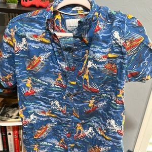 Paper denim and cloth men’s surf shirt